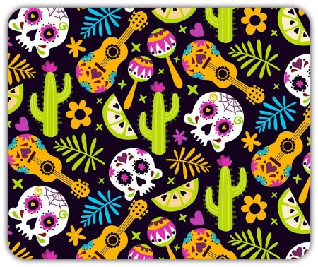 Мексиканский череп паттерн