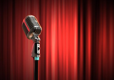 Ретро микрофон