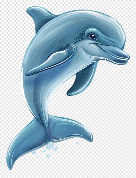 Дельфин рисунок для детей