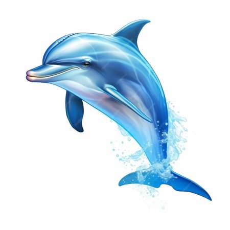 Дельфин красивый