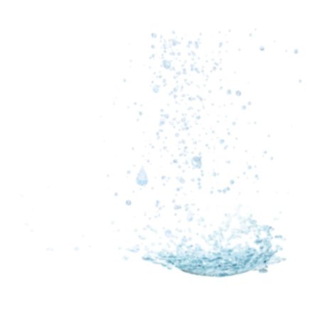 Капли воды на прозрачном фоне