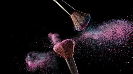 Кисти для макияжа всплеск