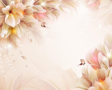 Фон с цветами