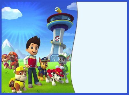 Paw Patrol фон