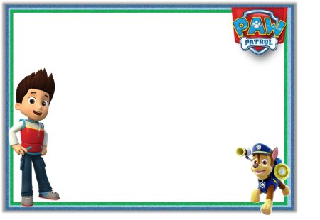 Детские рамочки Щенячий патруль