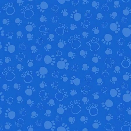 Голубой фон с лапками