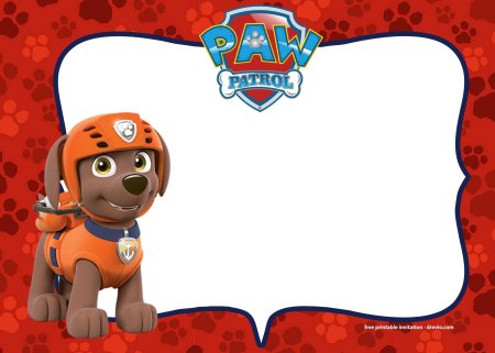 Щенячий патруль рамочка