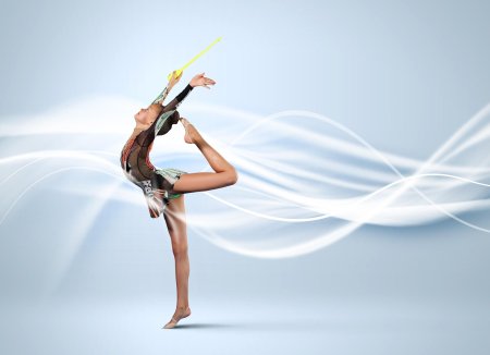 Художественная гимнастика с лентой