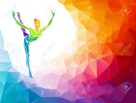 Фон для презентации гимнастика