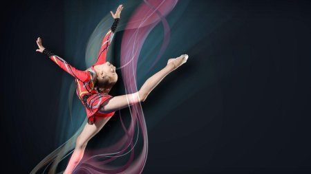 Гимнастка арт