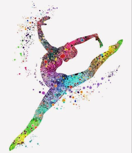 Акробатика рисование