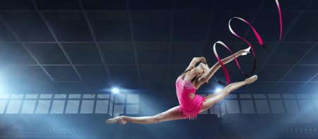 Художественная гимнастика с лентой