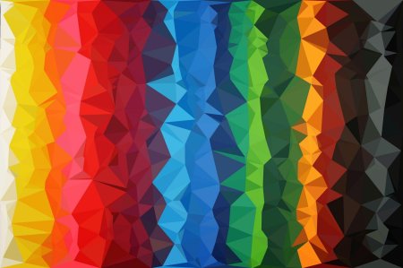 Яркий геометрический фон
