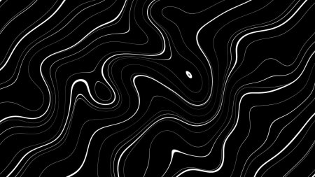 Of Dark abstract height Map pattern loop animation | QUIETQUESTS