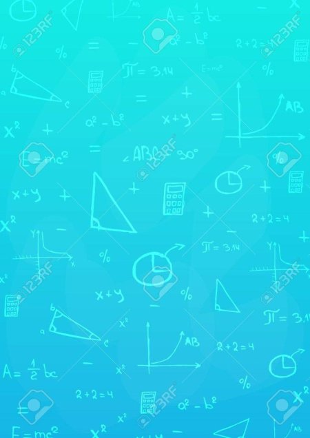 Бесшовный фон математика
