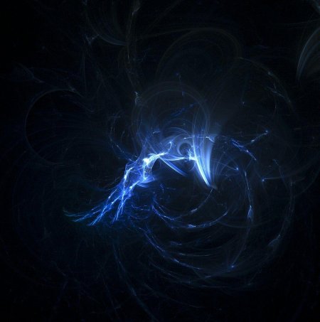 Магия на черном фоне