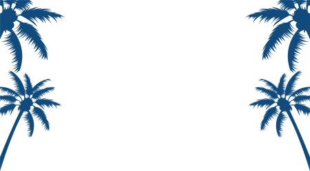 Пальма без фона