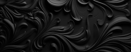 Узор черный