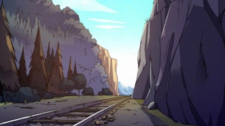 Гравити Фолз горы