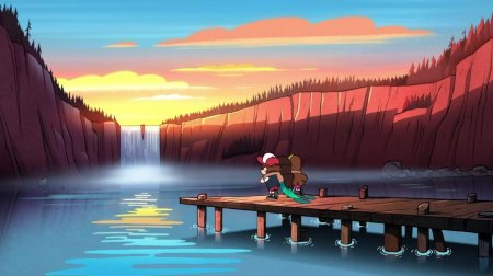 Озеро из гравити фолз