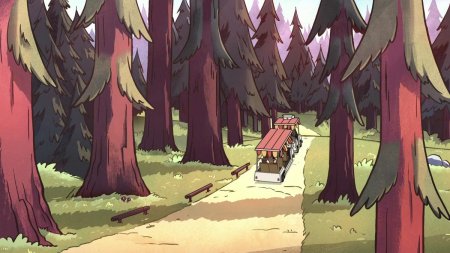 Лес из гравити фолз