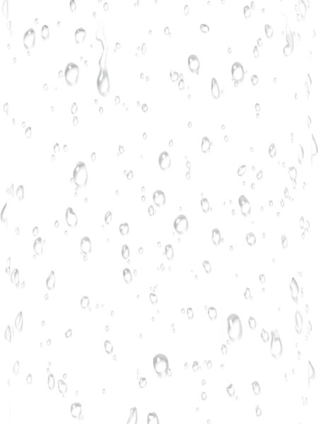 Капли дождя на белом фоне