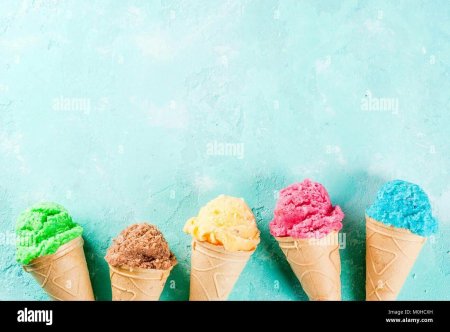 Мороженое рожки