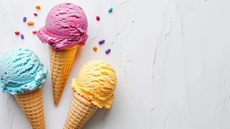 Мороженое рожки