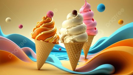 Фон мороженое для презентации