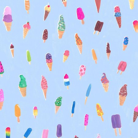 Фон с мороженками