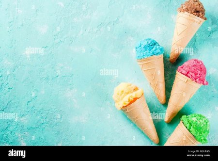 Мороженое рожки