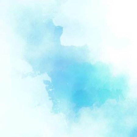Голубой акварельный фон
