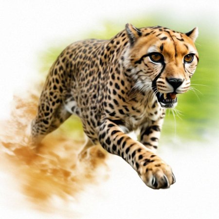 Гепард рисунок