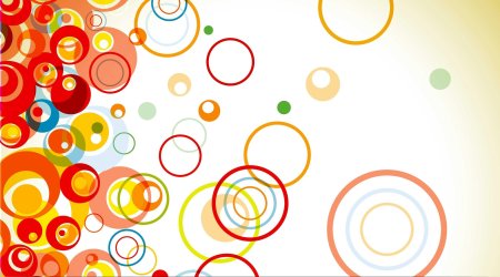 Фон круги абстракция