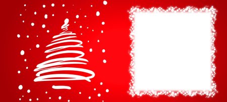 Новогодний макет для кружки