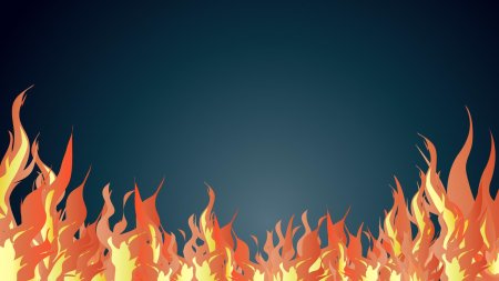 Фон с огнем