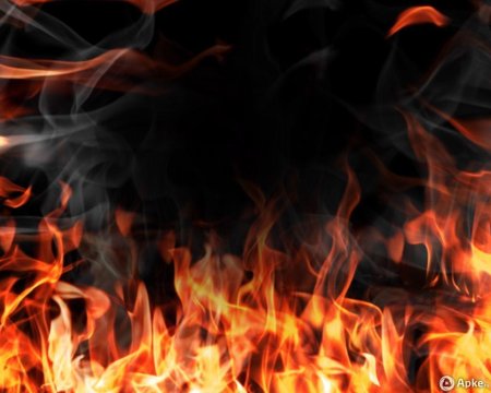 Фон с огнем