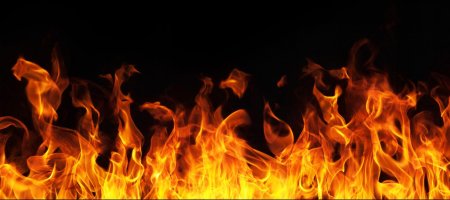 Фон с огнем