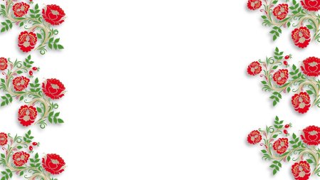 Рамка в народном стиле