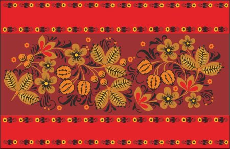 Узоры в народном стиле