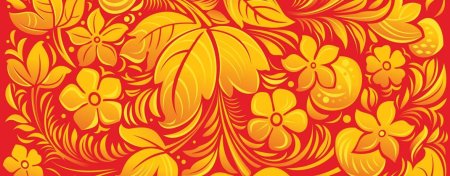 Хохлома фон