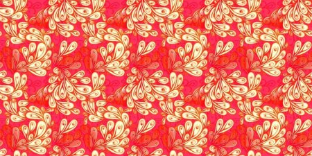 Красный орнамент фон