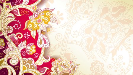 Abstract floral background