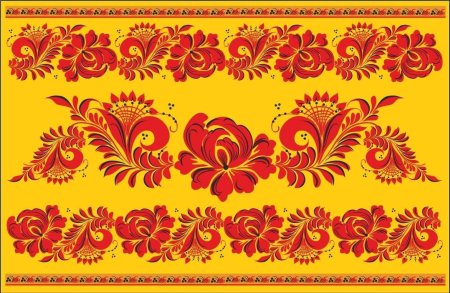 Роспись Хохломская русская народная