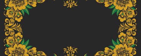 Рамка Хохлома