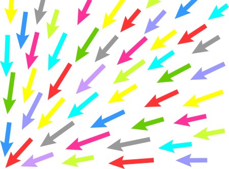 Цветные стрелочки