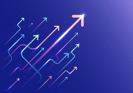 Фон со стрелками вверх