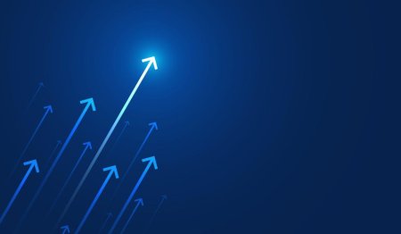 Фон со стрелками вверх