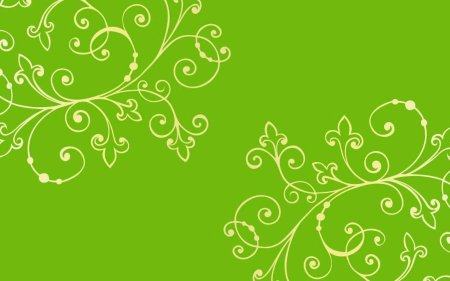 Узор зеленый