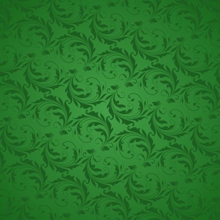 Узор зеленый